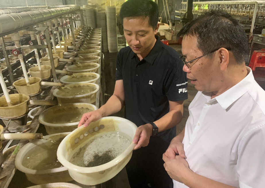 王道儒院长赴松涛水库管理局和海南宝路罗非鱼种业企业开展调研